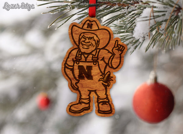 Nebraska-Lincoln Ornament Herbie