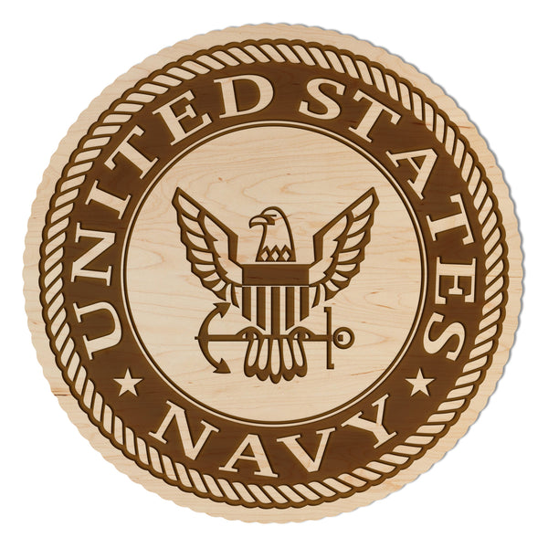 Non Collegiate Item Coaster Navy Seal