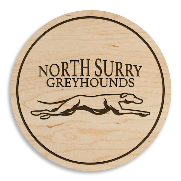 North Surry High School Coaster North Surry High School Greyhound