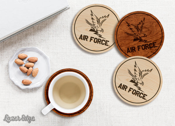 Air Force Academy Coaster Air Force The Bird Wordmark