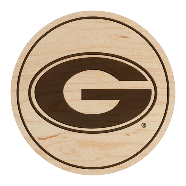 Georgia Coaster University of Georgia Athletic Primary Mark