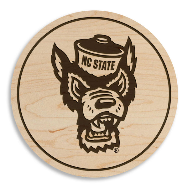 NC State Coaster Tuffy Head