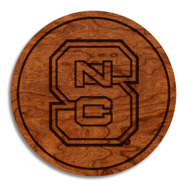 NC State Coaster Block S