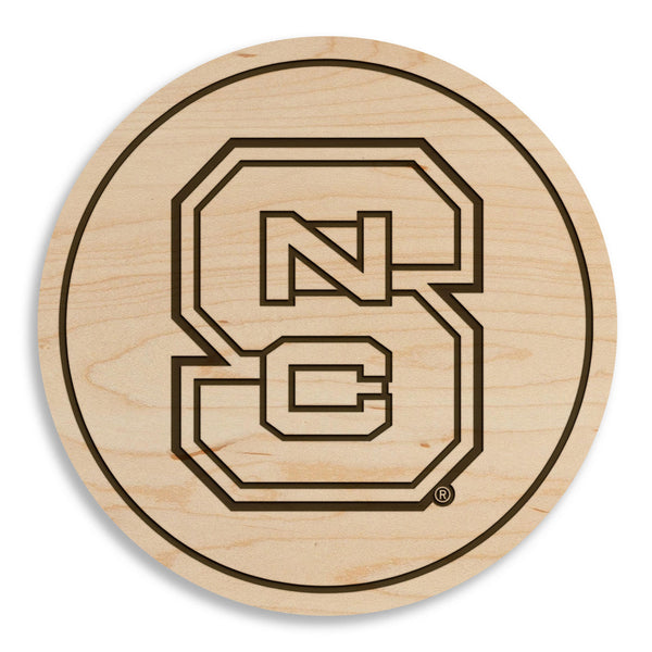 NC State Coaster Block S