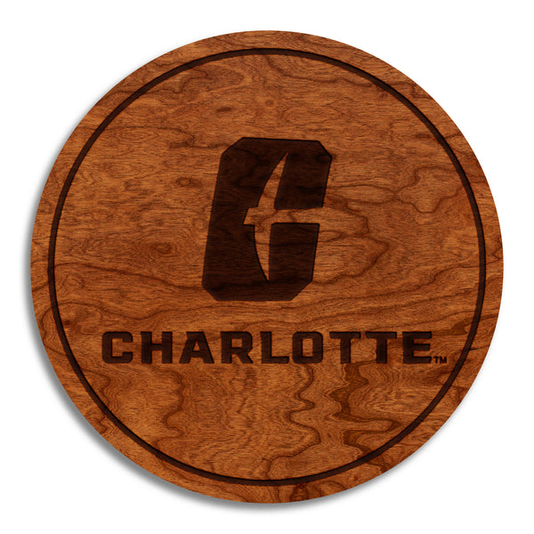 UNC Charlotte Coaster UNC Charlotte Wordmark