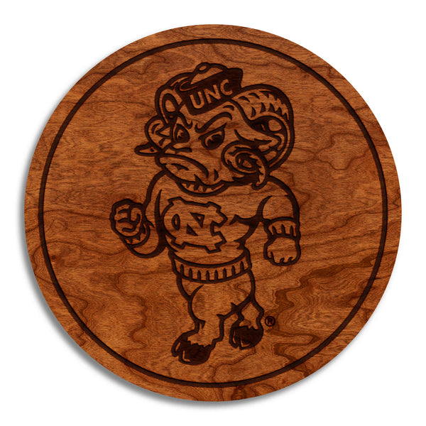 UNC Chapel Hill Coaster Strutting Ram