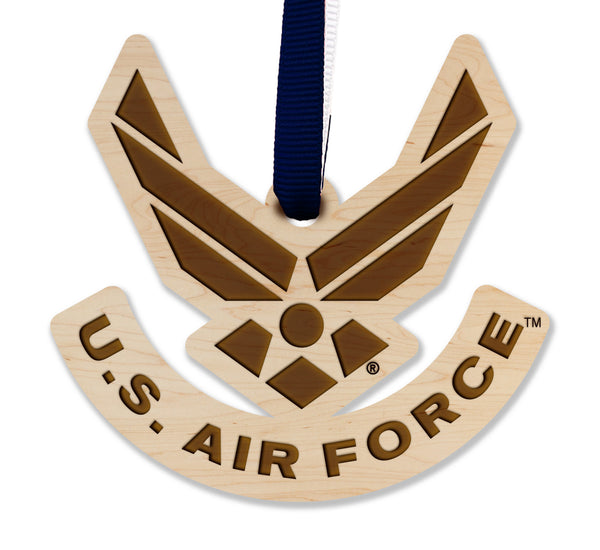 Non Collegiate Item Ornament Air Force