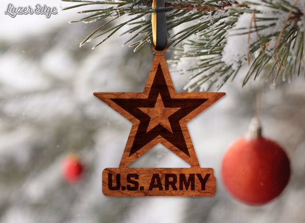 Non Collegiate Item Ornament Army