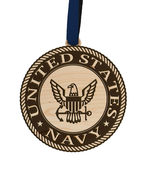 Non Collegiate Item Ornament Navy Seal