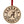 Load image into Gallery viewer, Alabama University Ornament Crimson Tide
