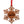 Load image into Gallery viewer, Arkansas Ornament Razorback Snowflake
