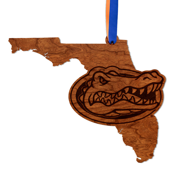 Florida, University of Ornament Gator Head on State