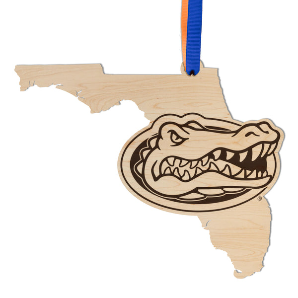 Florida, University of Ornament Gator Head on State