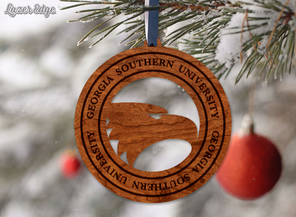 Georgia Southern University Ornament Eagle Silhouette