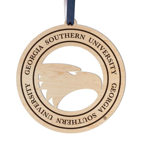 Georgia Southern University Ornament Eagle Silhouette