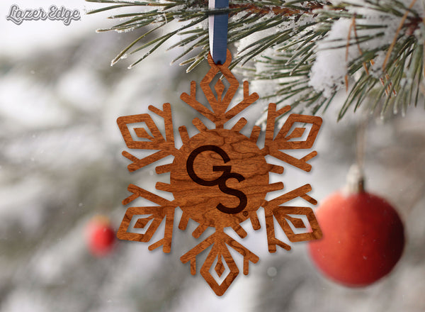 Georgia Southern University Ornament GS Snowflake