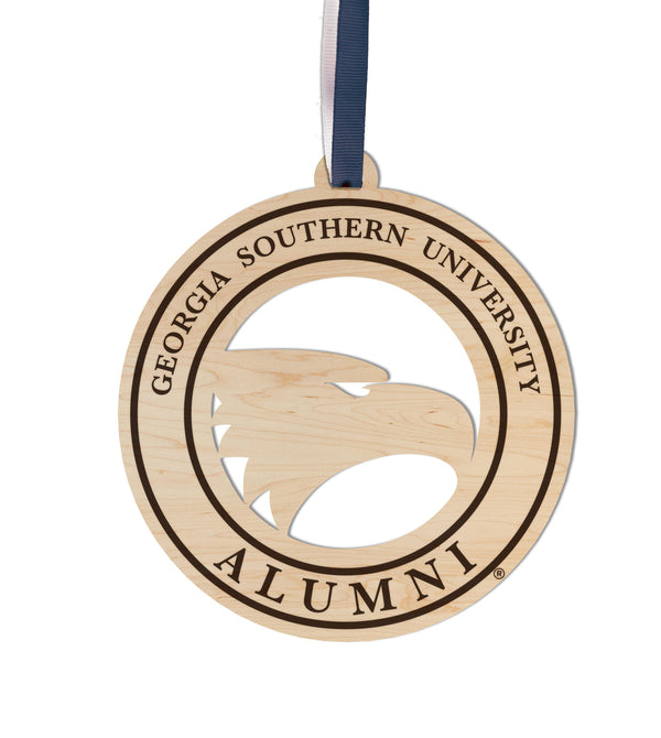 Georgia Southern University Ornament GS Alumni Circular