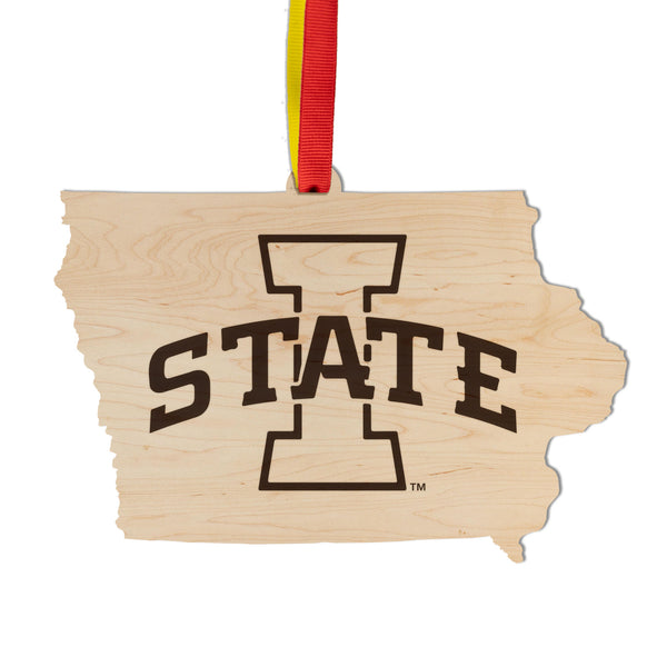 Iowa State Ornament Blcok I on State