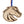 Load image into Gallery viewer, Boise State University Ornament Bronco Head
