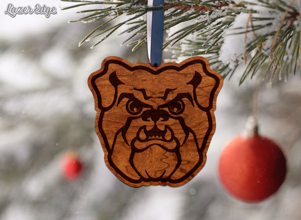 Butler Ornament Bulldog Head