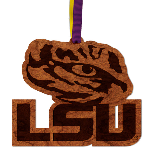 LSU Ornament Tiger Eye