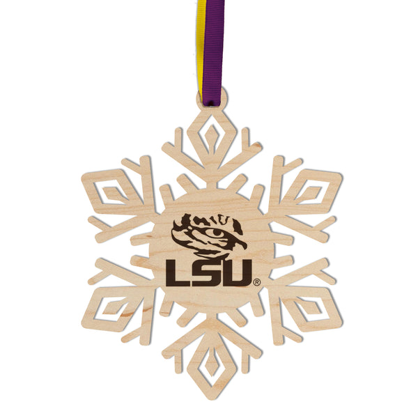 LSU Ornament LSU Snowflake