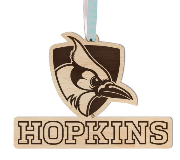 Johns Hopkins Ornament Shield with Hopkins