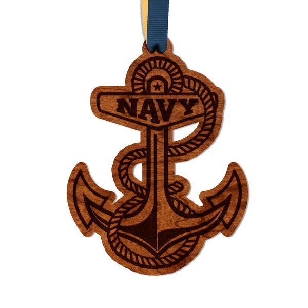 US Naval Academy Ornament Anchor