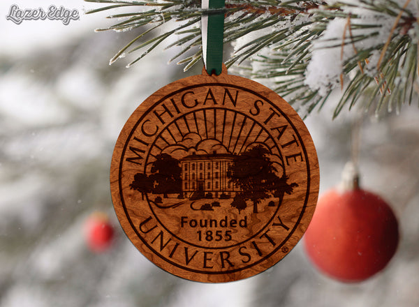 Michigan State University Ornament Seal