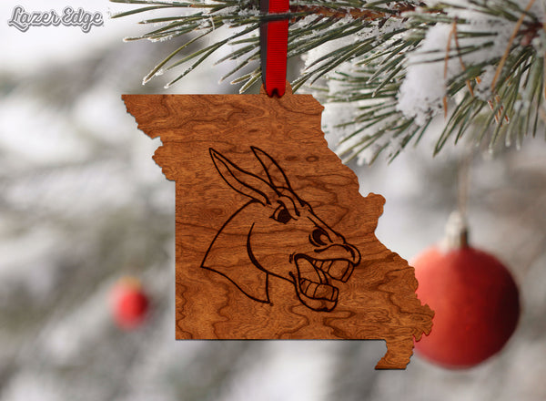 Central Missouri, University of Ornament Mule Head on State