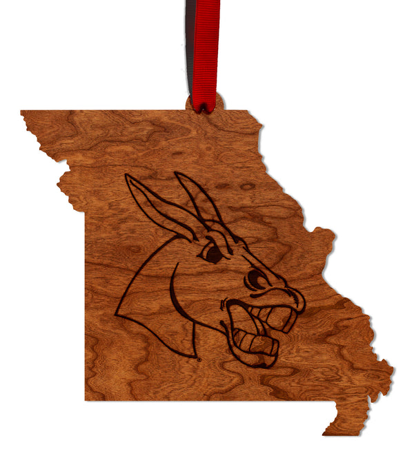 Central Missouri, University of Ornament Mule Head on State