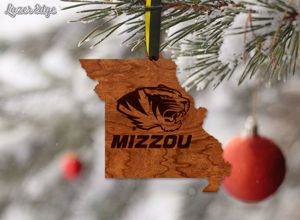 Missouri, University of Ornament Logo on State