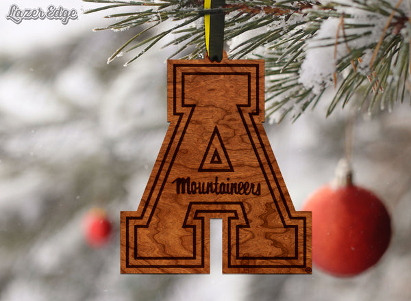 Appalachian State University Ornament Block A