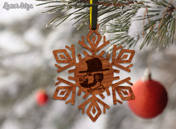 Appalachian State University Ornament Yosef Snowflake