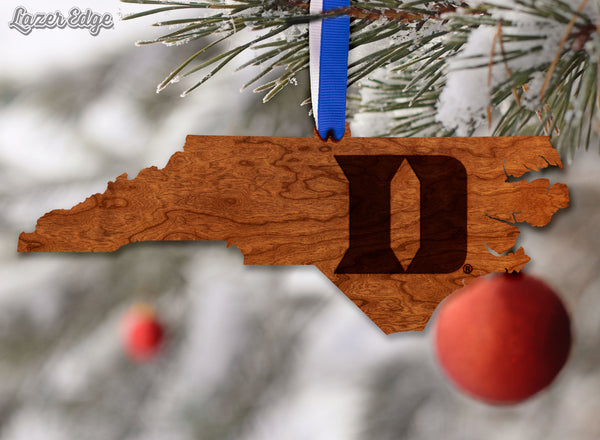 Duke University Ornament Iron Duke D on NC