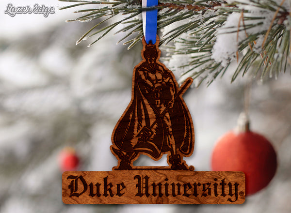 Duke University Ornament Gothic Duke Devil