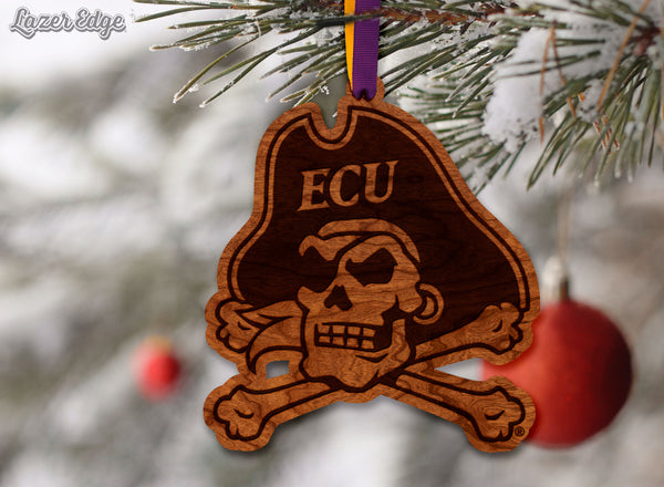 East Carolina University Ornament Jolly Roger