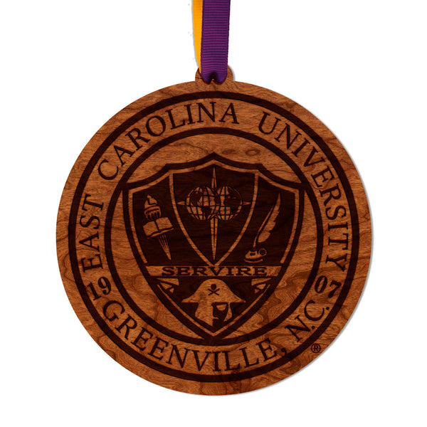 East Carolina University Ornament Seal