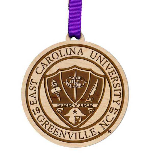 East Carolina University Ornament Seal