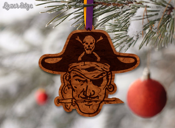 East Carolina University Ornament Vault Pirate