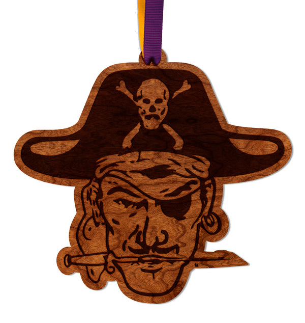 East Carolina University Ornament Vault Pirate