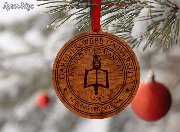 Gardner Webb University Ornament Seal