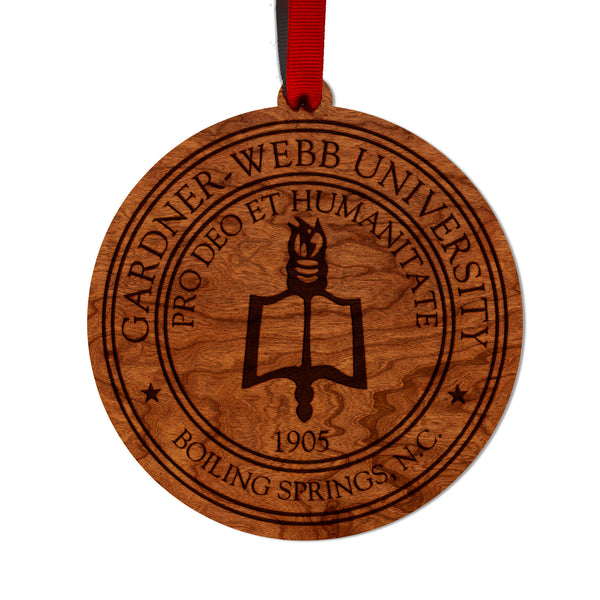 Gardner Webb University Ornament Seal