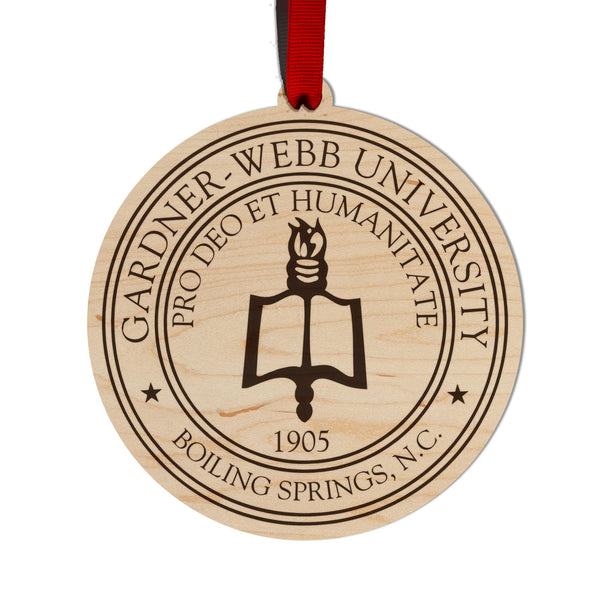 Gardner Webb University Ornament Seal