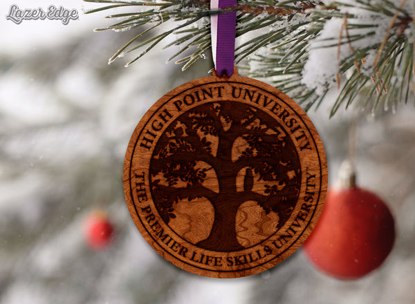 High Point University Ornament Seal