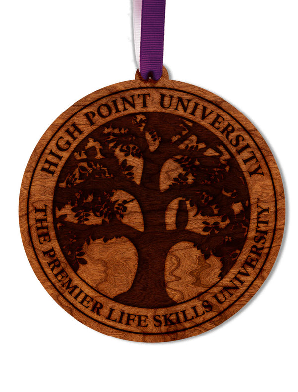 High Point University Ornament Seal