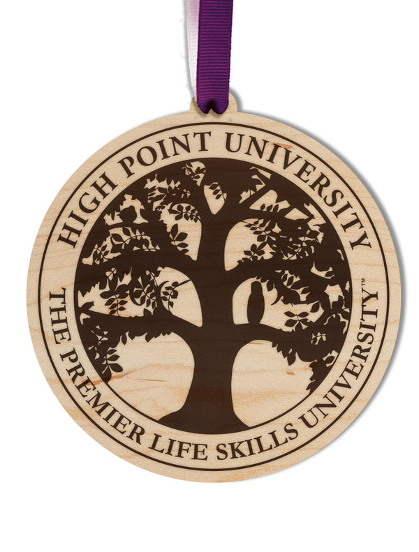 High Point University Ornament Seal