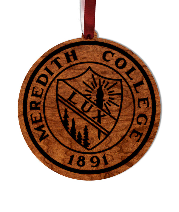 Meredith College Ornament Seal