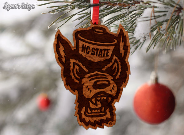 NC State Ornament Tuffy Head