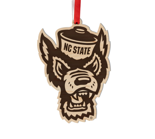 NC State Ornament Tuffy Head